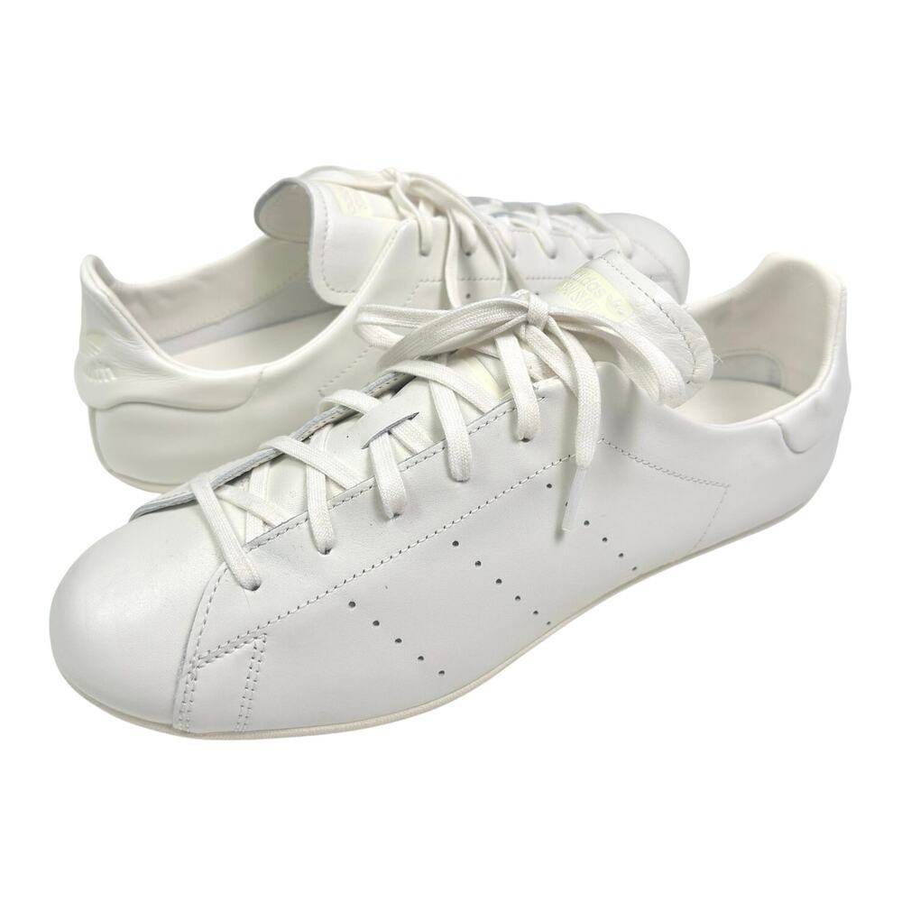 adidas | Women | Stan Smith Lo Pro White Perforated Leather Sneakers | Sz 9.5